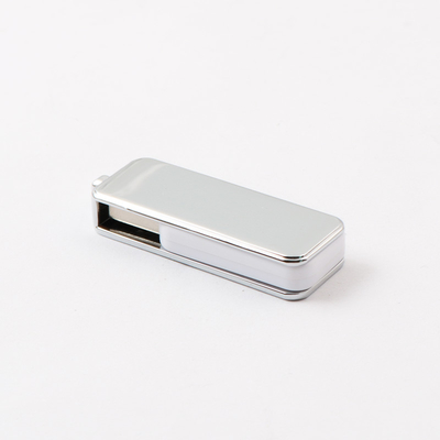 Μια πλευρά που καλύπτει το λογότυπο 3,0 δια θόλου μέταλλο Drive 2,0 συστροφής USB 360 βαθμός