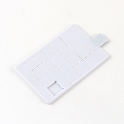 Η πιστωτική κάρτα USB γρίφων κολλά το λογότυπο τυπωμένων υλών 2,0 UDP λάμψης μορφών CMYK τσιπ
