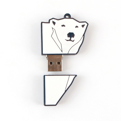 Χρωματιστά Custom USB Flash Drive PVC ή Σιλικόνη ανοιχτό καλούπι κατά το σχήμα του πελάτη