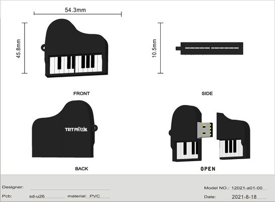 Help Customer Open Mold Very Fast Open Mold Pvc Cartoon Usb 
