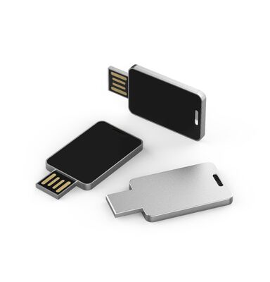 Μεταλλικό φως LED flash drive USB ανθεκτικό μεταλλικό κέλυφος χωρίς κρυπτογράφηση συμβατό με διάφορα λειτουργικά συστήματα και συσκευές