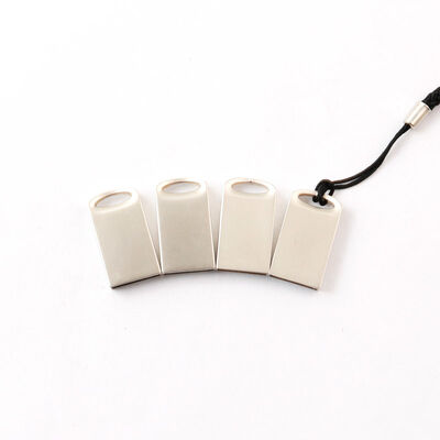 Μεταλλικό USB με μπρελόκ Μεταλλικό λογότυπο λέιζερ μονάδας flash Usb Ακολουθήστε την προσαρμοσμένη σχεδίαση