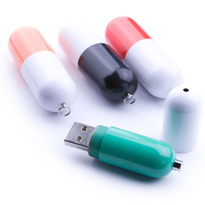Διαμορφωμένα χάπι πλαστικά εξατομικεύσιμα Drive 3,0 80MB/S 32GB 64GB 128GB λάμψης Usb