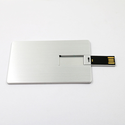 Το μέταλλο 2,0 λάμψη Drive 16GB 32GB UDP Usb πιστωτικών καρτών πελεκά την πλήρη μνήμη