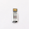 Το ασημένιο λαμπρό Drive 2,0 64GB 128GB 20MB/S μανδρών μετάλλων USB σώματος προσαρμόζεται τα αμερικανικά πρότυπα