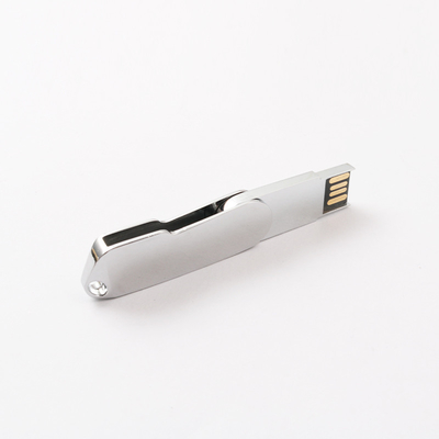 Twist Metal Usb 2.0 Flash Drive με Keychain, 32GB 64GB 128GB γρήγορο chip UDP