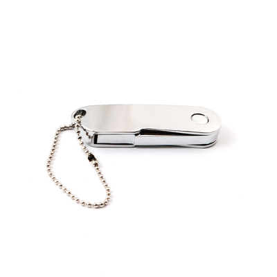 Twist Metal Usb 2.0 Flash Drive με Keychain, 32GB 64GB 128GB γρήγορο chip UDP