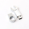 Διαμορφωμένο κλειδί Drive λάμψης USB, ραβδί μετάλλων USB 70MB/S 3,0 256GB 512GB 1TB