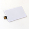 Η πιστωτική κάρτα USB γρίφων κολλά το λογότυπο τυπωμένων υλών 2,0 UDP λάμψης μορφών CMYK τσιπ
