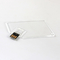 Διαφανές πλαστικό ραβδί 2,0 ΜΙΝΙ UDP 128GB 64GB 50MB/S μνήμης Usb πιστωτικών καρτών
