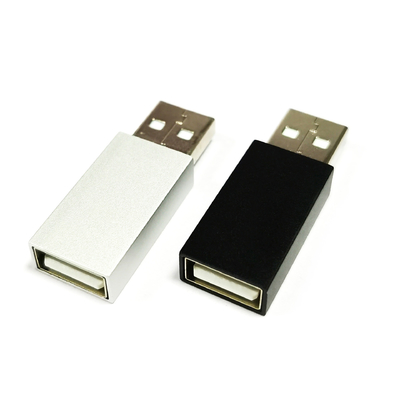 Υποστήριξη κατά MOQ Ποσότητα - Silver Safety Charging USB Data Blocker