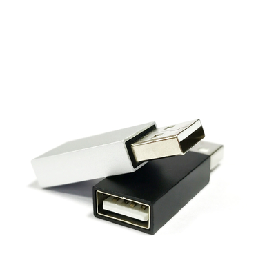 Υποστήριξη κατά MOQ Ποσότητα - Silver Safety Charging USB Data Blocker