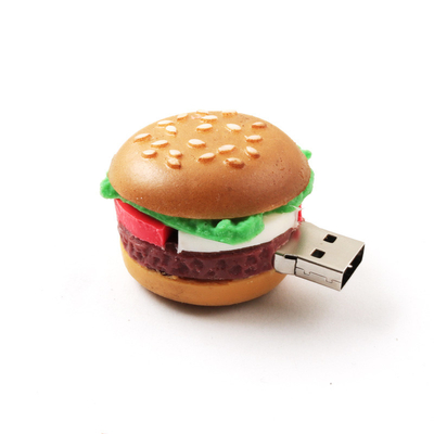 KFC McDonald's Hamburger σχήμα Custom USB flash drive για τεχνητό φαγητό εταιρικά δώρα