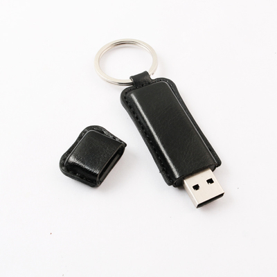 Προσαρμόσιμο δερμάτινο flash drive με ταχύτητα γραφής 10mb/s