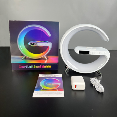 Με LED Με ρολόι Με ηχείο Με Bluetooth Ασύρματο φορτιστή Γρήγορο 15W