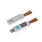 Ακρυλικός βαθμολογημένος κρύσταλλος USB flash drive με φως LED για γρήγορη και ασφαλή μεταφορά δεδομένων