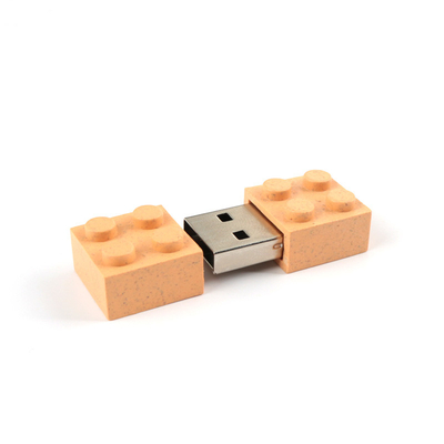 Περιβαλλοντικά φιλικό ανακυκλωμένο USB Stick Plug And Play USB 2.0 8-15MB/S Memory Stick