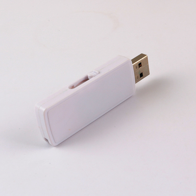 Μαύρο λευκό πλαστικό USB stick ανακυκλώστε πλήρη μνήμη ένα flash drive 1G-1TB