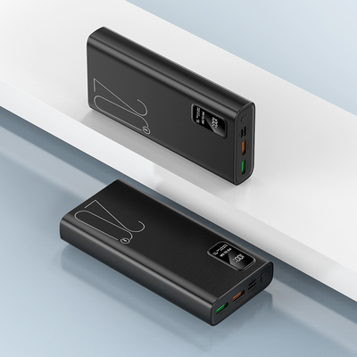 PC φορητή μπαταρία μπαταρίας λευκή ή μαύρη 5V έξοδος για επαναφόρτιση smartphone