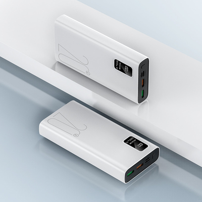 PC φορητή μπαταρία μπαταρίας λευκή ή μαύρη 5V έξοδος για επαναφόρτιση smartphone