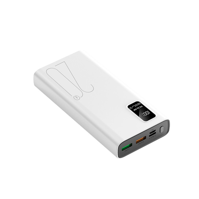 PC φορητή μπαταρία μπαταρίας λευκή ή μαύρη 5V έξοδος για επαναφόρτιση smartphone