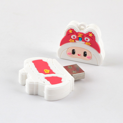 PVC ή Σιλικόνη PCBA Flash Memory USB 2.0 Διασύνδεση Κάντε έργα τέχνης εντός 2 ωρών