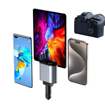 Εξαγωγή USB-C 5V/3A Γρήγορο φορτιστή αυτοκινήτου για είσοδο ονομαστικής τάσης 12-24V