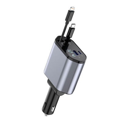 Εξαγωγή USB-C 5V/3A Γρήγορο φορτιστή αυτοκινήτου για είσοδο ονομαστικής τάσης 12-24V