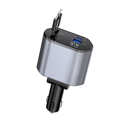Εξαγωγή USB-C 5V/3A Γρήγορο φορτιστή αυτοκινήτου για είσοδο ονομαστικής τάσης 12-24V