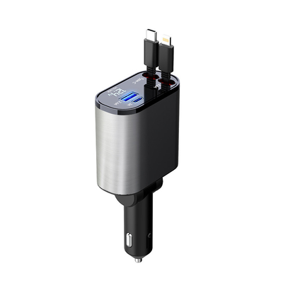 Εύκολη έξοδος USB-C 5V / 3A φορτιστή αυτοκινήτου με ονομαστική ισχύ MAX 120W