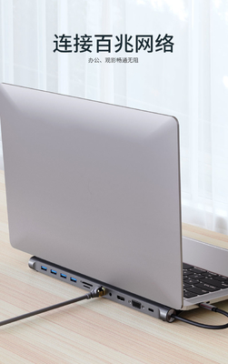 Επεκτάσιμα σχήματα συμπαγές USB 3.0 προσαρμογέα για PC υπολογιστή 11 σε ένα
