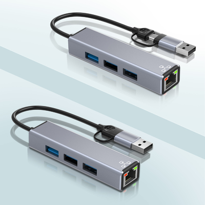 Σύνθετο USB C Hub Adapter Λάπτοπ USB Port Expander Usbc Hub για ταχεία μεταφορά δεδομένων