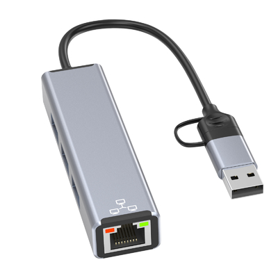 Σύνθετο USB C Hub Adapter Λάπτοπ USB Port Expander Usbc Hub για ταχεία μεταφορά δεδομένων