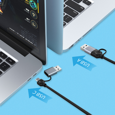 Σύνθετο USB C Hub Adapter Λάπτοπ USB Port Expander Usbc Hub για ταχεία μεταφορά δεδομένων