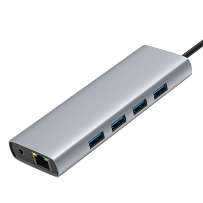 Ταχεία αλουμινίου πολλαπλών θύρων HDMI Hub και USB για βελτιωμένη σύνδεση