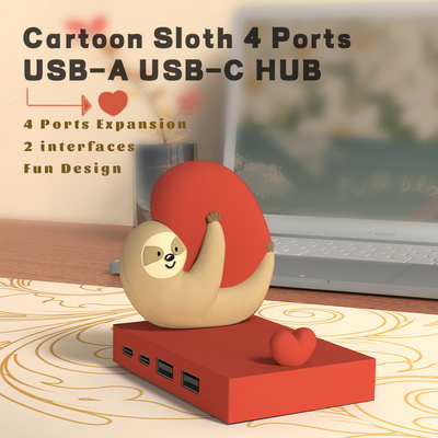 Πολυλειτουργικός σταθμός usb c hub έξυπνος προσαρμογός με αναγνώστη κάρτας μνήμης