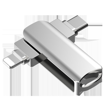 Mac συμβατό OTG USB Flash Drive με USB 2.0 και τύπου C και βολική μεταφορά