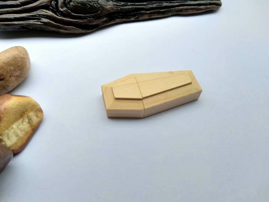 Οικολογικά φιλικό ξύλινο USB flash drive Δυνατότητα ξύλου μπαμπού με ταχύτητα ανάγνωσης 10 20MB / s