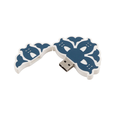 Προσαρμοσμένες μονάδες flash USB μνήμης με μεταξένια οθόνη, χαρακτική με λέιζερ, πλήρη έγχρωμη εκτύπωση