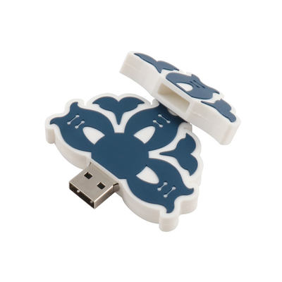 Προσαρμοσμένες μονάδες flash USB μνήμης με μεταξένια οθόνη, χαρακτική με λέιζερ, πλήρη έγχρωμη εκτύπωση