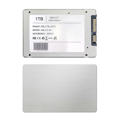 Εγκυκλοπαραγωγικός υπολογιστής 2.5Gbps έως 10Gbps SSD Εσωτερικοί σκληροί δίσκοι για θερμοκρασία λειτουργίας 0-70C