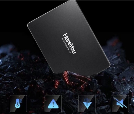 Μεγάλη χωρητικότητα 2,5 ιντσών SATA SSD 128gb με αντίσταση δονήσεων 10-2000Hz και κατανάλωση ενέργειας