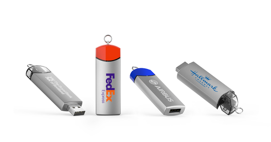 Προσαρμόσιμο 8-15MB/s γράψτε μεταλλικό USB flash drive με το λογότυπο Speed Dome