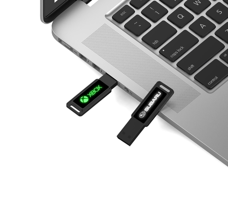 Με υψηλή ταχύτητα Flash Drive Κρυστάλλινο USB Stick με LED φως λαμπερό