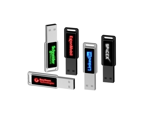 Με υψηλή ταχύτητα Flash Drive Κρυστάλλινο USB Stick με LED φως λαμπερό