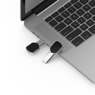 Με LED χρώματα Λέιζερ λογότυπο στο Usb Face USB μονάδες με λειτουργία φόρτωσης δεδομένων προσαρμοσμένη για εταιρικά δώρα
