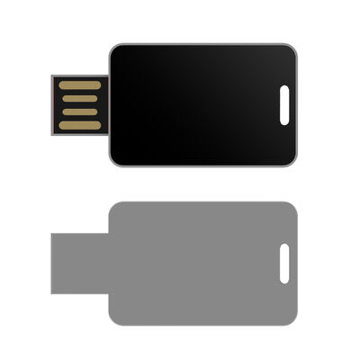 Μεταλλικό φως LED flash drive USB ανθεκτικό μεταλλικό κέλυφος χωρίς κρυπτογράφηση συμβατό με διάφορα λειτουργικά συστήματα και συσκευές