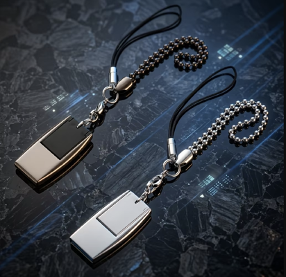 Μίνι USB Flash Drive με Key Chain Μπορεί Λέιζερ Λογότυπο Και Εκτύπωση Λογότυπο Από Προσαρμοσμένο Έφτιαξε Το Σώμα Usb Μπορεί Να Κάνει Ασημένιο Και Γκρίζο Χρώμα