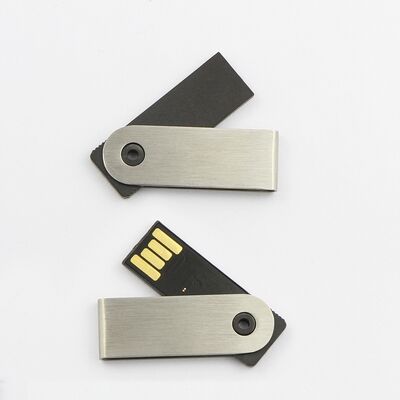 USB 2.0 και USB 3.0 Μεταλλικό USB Flash Drive Μίνι Στυλ Τάγμα μπαταρίας Ελαφρύ βάρος Ανθεκτικός Φορητός Αποθήκευση Δυνατό περιστροφικό USB Flash Drive