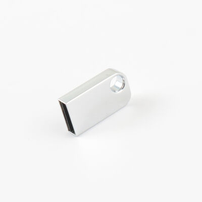 Μίνι μονάδα λάμψης USB με τρύπα που μπορεί να βάλει κλειδί Μεταλλική μονάδα λάμψης USB μπορεί προσαρμοσμένο λογότυπο λέιζερ
